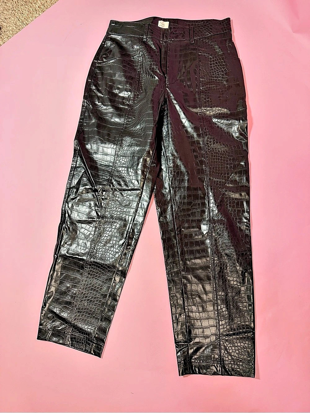 a new day Coated Skinny Pants Black Size 6